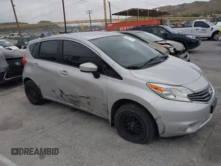 2015 Nissan Note SV with VIN 3N1CE2CP4FL372507, listed as a IAAI auction lot 42036475 with 85,998 mi miles and . Bid and sale history available at DreamBid. Image 13.