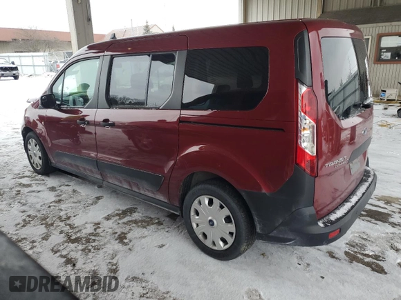 2020 Ford Transit Connect XL with VIN NM0GE9E22L1440442, listed as a Copart auction lot 42311845 with 57,225 mi miles and Salvage title. Bid and sale history available at DreamBid. Image 2.