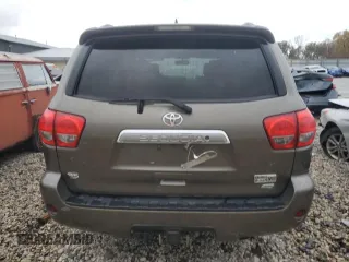 2016 Toyota Sequoia Platinum with VIN 5TDDW5G19GS136422, listed as a Copart auction lot 79238374 with 222,290 mi miles and Non Repairable. Bid and sale history available at carsss.com. Image 6.