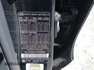 2016 Land Rover Discovery Sport HSE with VIN SALCR2BG7GH562684, listed as a IAAI auction lot 42048849 with 103,562 mi miles. Bid and sale history available at carsss.com. Image 9.