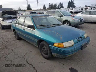 1993 Ford Escort with VIN 1FAPP14J4PW287522, listed as a Copart auction lot 47054555 with 547,514 mi miles and Salvage title. Bid and sale history available at DreamBid. Image 4.