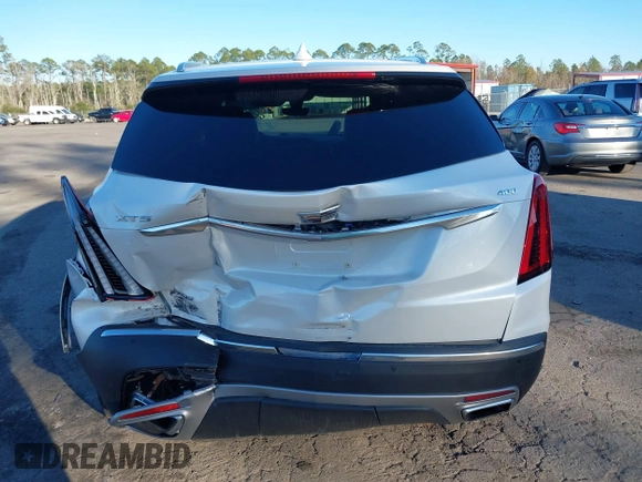 2021 Cadillac XT5 AWD Premium Luxury with VIN 1GYKNDRS3MZ115273, listed as a IAAI auction lot 41228531 with 46,556 mi miles. Bid and sale history available at carsss.com. Image 16.