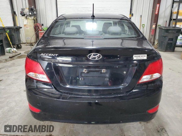 2016 Hyundai Accent SE with VIN KMHCT4AE4GU122185, listed as a Copart auction lot 53192425 with 224,861 mi miles and Clean Title. Bid and sale history available at carsss.com. Image 6.