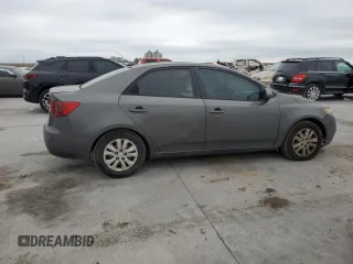 2013 Kia Forte EX with VIN KNAFU4A22D5696906, listed as a Copart auction lot 53113295 with 235,994 mi miles and Salvage Title. Bid and sale history available at carsss.com. Image 3.