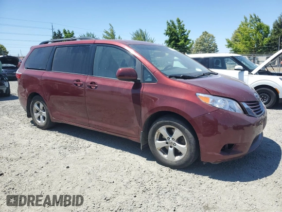 2017 Toyota Sienna LE Auto Access Seat with VIN 5TDKZ3DC3HS820585, listed as a Copart auction lot 64637025 with 288,501 mi miles and Clean title. Bid and sale history available at DreamBid. Image 4.