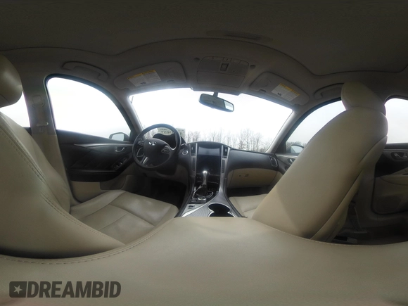 2015 Infiniti Q50 Premium with VIN JN1BV7AP3FM349396, listed as a IAAI auction lot 41793057 with 133,372 mi miles. Bid and sale history available at carsss.com. Image 18.
