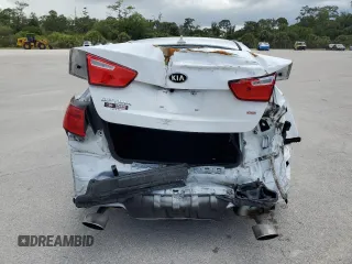 2015 Kia Optima LX with VIN 5XXGM4A7XFG448582, listed as a Copart auction lot 58603735 with 137,656 mi miles and Salvage title. Bid and sale history available at DreamBid. Image 6.