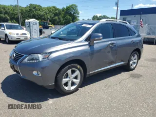 2013 Lexus RX 350 with VIN 2T2BK1BA1DC210323, listed as a Copart auction lot 63258705 with 108,464 mi miles and Salvage title. Bid and sale history available at DreamBid. Image 1.