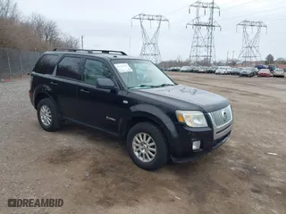 2009 Mercury Mariner Hybrid with VIN 4M2CU29359KJ09642, listed as a IAAI auction lot 41734762 with 233,989 mi miles. Bid and sale history available at carsss.com. Image 1.