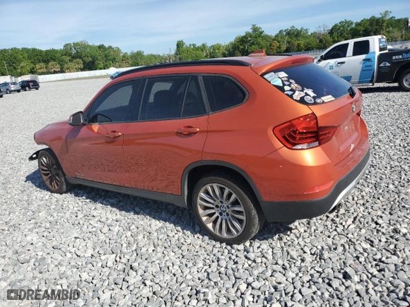 2014 BMW X1 sDrive28i with VIN WBAVM1C59EVW46832, listed as a Copart auction lot 49389605 with 112,257 mi miles and Salvage Title. Bid and sale history available at carsss.com. Image 2.