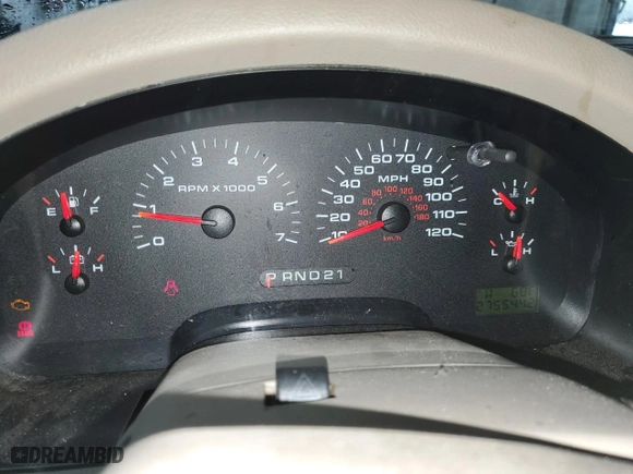 2005 Ford F-150 XLT with VIN 1FTPW12515FB32491, listed as a Copart auction lot 40028694 with 275,544 mi miles and Salvage Title. Bid and sale history available at carsss.com. Image 9.