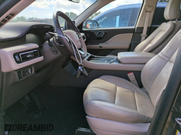 2022 Lincoln Aviator Reserve z VIN 5LM5J7WC5NGL03053, wystawiony jako Copart lot #75291784 z przebiegiem 47 796 mil mil oraz Nie do naprawy • Non repairable. Historia ofert i sprzedaży dostępna na DreamBid. Obrazek 7.