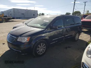 2013 Chrysler Town & Country Touring with VIN 2C4RC1BG9DR810561, listed as a Copart auction lot 72960214 with 100,992 mi miles and Salvage Title. Bid and sale history available at DreamBid. Image 1.