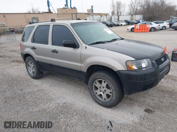 2001 Ford Escape with VIN 1FMUU01B61KE00524, listed as a IAAI auction lot 41486950 with 163,753 mi miles and . Bid and sale history available at DreamBid. Image 1.