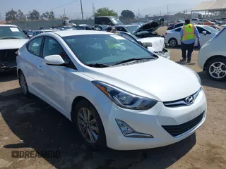 2016 Hyundai Elantra SE z VIN 5NPDH4AE3GH658811, wystawiony jako IAAI lot #42594169 z przebiegiem 72 568 mil mil oraz . Historia ofert i sprzedaży dostępna na DreamBid. Obrazek 1.