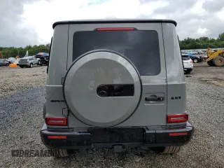2023 Mercedes-Benz G 63 AMG with VIN W1NYC7HJ3PX477936, listed as a Copart auction lot 60379704 with 2,858 mi miles and Salvage Title. Bid and sale history available at DreamBid. Image 6.