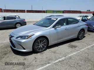 2025 Lexus ES 350 with VIN 58ADZ1B14SU193711, listed as a Copart auction lot 60755275 with 9,534 mi miles and Salvage title. Bid and sale history available at DreamBid. Image 1.