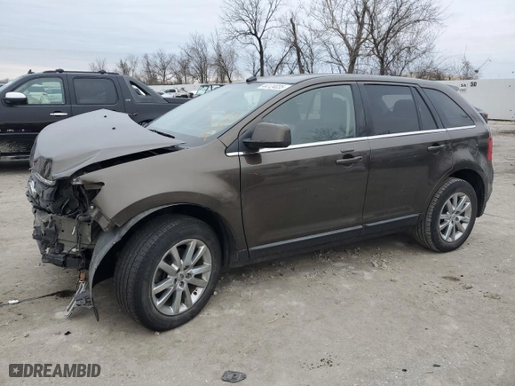 2011 Ford Edge Limited with VIN 2FMDK3KC4BBA39787, listed as a Copart auction lot 44124035 with 193,983 mi miles and Salvage Title. Bid and sale history available at carsss.com. Image 1.