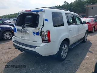 2013 Honda Pilot EX-L with VIN 5FNYF4H63DB077552, listed as a IAAI auction lot 42483801 with 218,823 mi miles and . Bid and sale history available at DreamBid. Image 4.