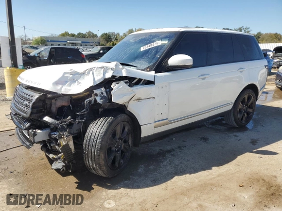 2016 Land Rover Range Rover z VIN SALGR2KF0GA315671, wystawiony jako Copart lot #75349474 z przebiegiem 81 154 mil mil oraz Nie do naprawy • Non repairable. Historia ofert i sprzedaży dostępna na DreamBid. Obrazek 1.