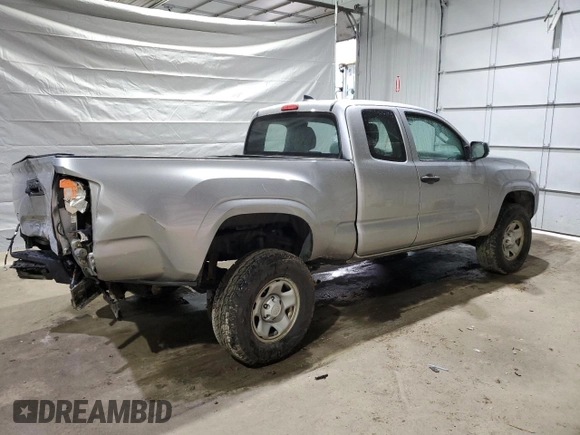 2018 Toyota Tacoma SR z VIN 5TFSX5EN7JX063465, wystawiony jako Copart lot #51912445 z przebiegiem 65 598 mil mil oraz Szkoda całkowita • Salvage title. Historia ofert i sprzedaży dostępna na DreamBid. Obrazek 3.