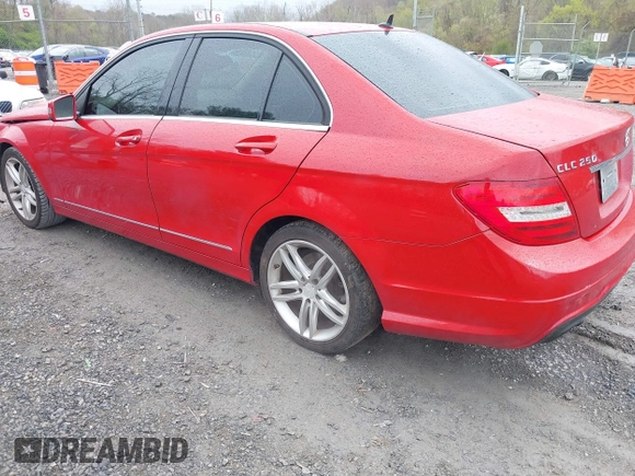 2014 Mercedes-Benz C 250 Sport with VIN WDDGF4HB1EA945105, listed as a IAAI auction lot 42001518 with 84,941 mi miles and . Bid and sale history available at carsss.com. Image 3.