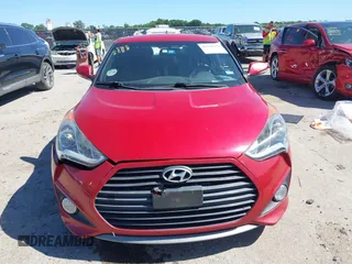 2016 Hyundai Veloster Turbo with VIN KMHTC6AE6GU294648, listed as a IAAI auction lot 42311378 with 94,552 mi miles and . Bid and sale history available at DreamBid. Image 12.