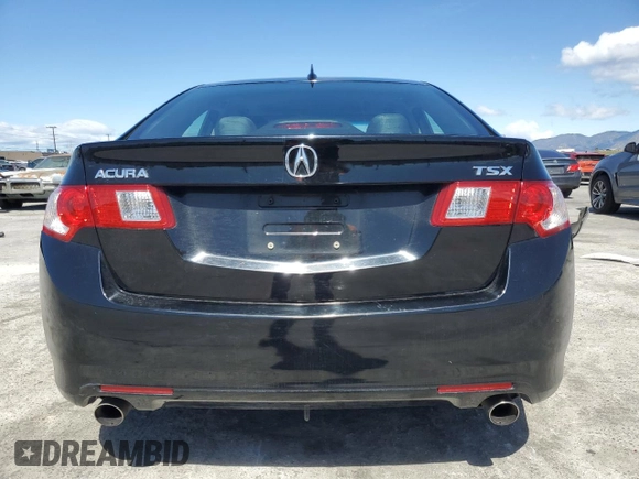2010 Acura TSX with VIN JH4CU2F62AC009399, listed as a Copart auction lot 50808115 with 114,691 mi miles and Salvage title. Bid and sale history available at DreamBid. Image 6.