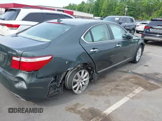 2007 Lexus LS 460 with VIN JTHBL46F475037017, listed as a IAAI auction lot 42291980 with 245,333 mi miles and . Bid and sale history available at DreamBid. Image 4.