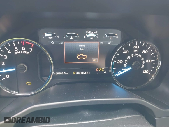 2015 Ford F-150 XL with VIN 1FTEW1CF7FKD47302, listed as a IAAI auction lot 41313284 with 125,985 mi miles and . Bid and sale history available at DreamBid. Image 7.