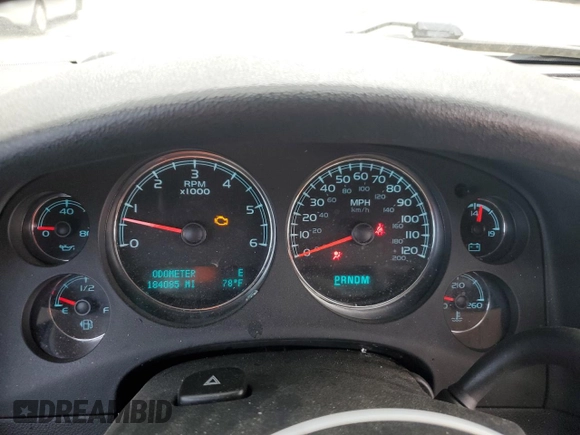 2012 Chevrolet Tahoe LT with VIN 1GNSKBE07CR182889, listed as a Copart auction lot 51944005 with 184,085 mi miles and Salvage title. Bid and sale history available at DreamBid. Image 9.