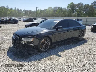 2017 Audi A8 z VIN WAU44AFD0HN006074, wystawiony jako Copart lot #52421465 z przebiegiem 144 744 mil mil oraz Szkody całkowita. Historia ofert i sprzedaży dostępna na DreamBid. Obrazek 1.