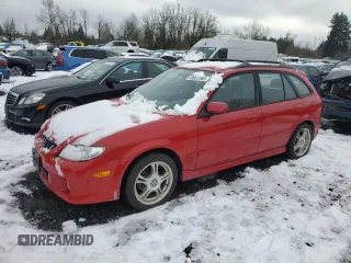 2002 Mazda Protege z VIN JM1BJ245021530294, wystawiony jako Copart lot #45055165 z przebiegiem 140 831 mil mil oraz Szkoda całkowita • Salvage title. Historia ofert i sprzedaży dostępna na DreamBid. Obrazek 1.