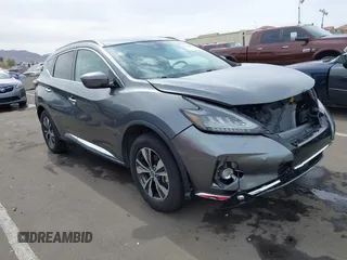 2021 Nissan Murano SV z VIN 5N1AZ2BJ2MC120510, wystawiony jako IAAI lot #41721556 z przebiegiem 75 456 mil mil oraz . Historia ofert i sprzedaży dostępna na DreamBid. Obrazek 1.
