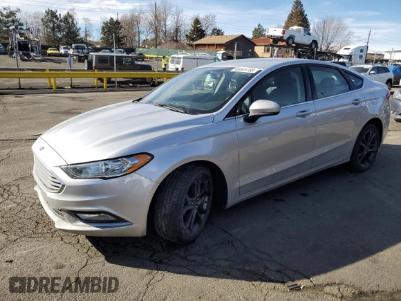 2018 Ford Fusion SE with VIN 3FA6P0T92JR130837, listed as a Copart auction lot 46591765 with 59,957 mi miles and Salvage Title. Bid and sale history available at carsss.com. Image 1.
