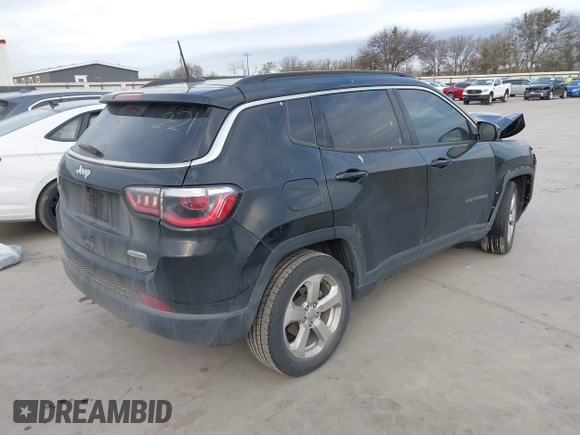2018 Jeep Compass Altitude with VIN 3C4NJCBB5JT240751, listed as a IAAI auction lot 41674481 with 132,898 mi miles and . Bid and sale history available at DreamBid. Image 4.