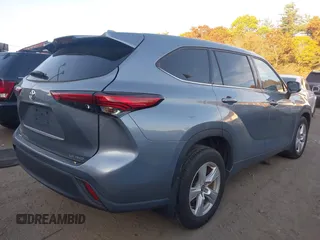 2020 Toyota Highlander LE with VIN 5TDBZRBH0LS019638, listed as a IAAI auction lot 40786491 with 46,798 mi miles and . Bid and sale history available at DreamBid. Image 4.