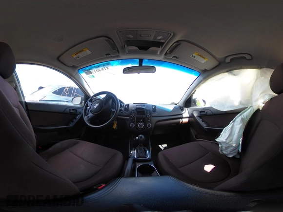 2011 Kia Forte EX with VIN KNAFU4A25B5330290, listed as a IAAI auction lot 41840190 with 111,569 mi miles. Bid and sale history available at carsss.com. Image 18.