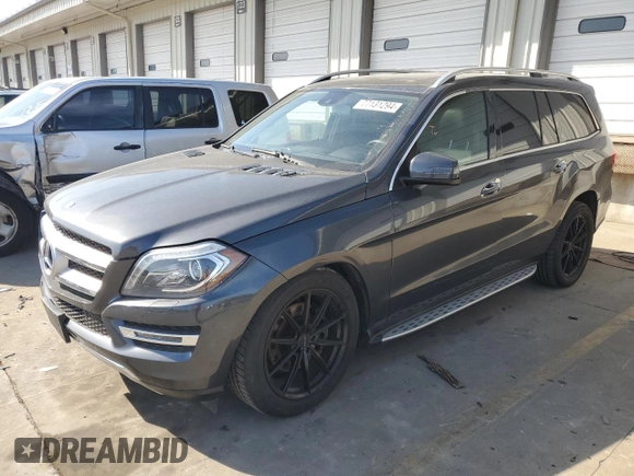 2016 Mercedes-Benz GL with VIN 4JGDF6EE5GA642981, listed as a Copart auction lot 77131294 with 107,120 mi miles and Clean Title. Bid and sale history available at carsss.com. Image 1.