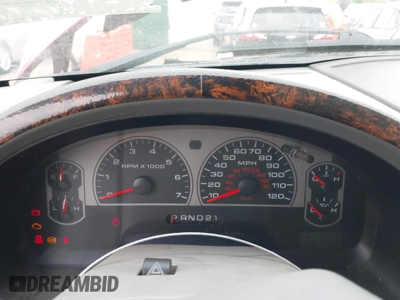 2007 Ford F-150 XLT with VIN 1FTPX14V67FB13030, listed as a IAAI auction lot 42285225 with 105,142 mi miles and . Bid and sale history available at DreamBid. Image 7.