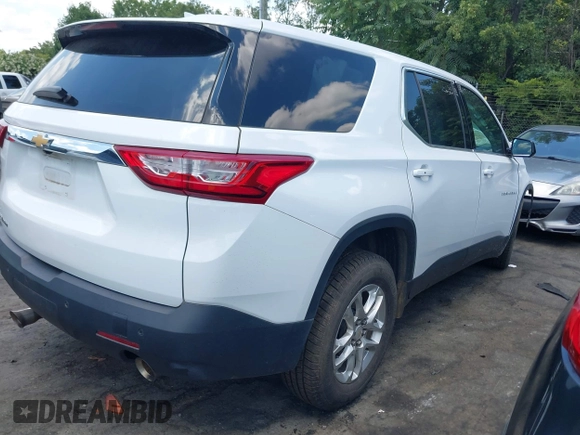 2020 Chevrolet Traverse LS with VIN 1GNEVLKW1LJ178323, listed as a IAAI auction lot 39796278 with 79,920 mi miles. Bid and sale history available at carsss.com. Image 4.