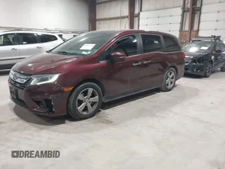 2020 Honda Odyssey EX-L with VIN 5FNRL6H76LB050622, listed as a IAAI auction lot 41886746 with 75,597 mi miles. Bid and sale history available at carsss.com. Image 19.