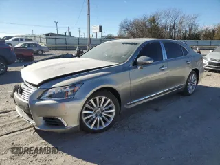2017 Lexus LS 460 L with VIN JTHDL5EF2H5008214, listed as a Copart auction lot 81721354 with 87,923 mi miles and Salvage title. Bid and sale history available at DreamBid. Image 1.