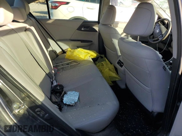 2017 Honda Accord Touring with VIN 1HGCR3F97HA032008, listed as a Copart auction lot 41824625 with 56,965 mi miles and Salvage title. Bid and sale history available at DreamBid. Image 10.