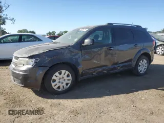 2016 Dodge Journey SE with VIN 3C4PDCABXGT103296, listed as a Copart auction lot 56358715 with 106,821 mi miles and Clean Title. Bid and sale history available at DreamBid. Image 1.