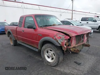 2001 Ford Ranger XL Fleet with VIN 1FTZR15E71PA55349, listed as a IAAI auction lot 41712141 with 238,668 mi miles. Bid and sale history available at carsss.com. Image 1.