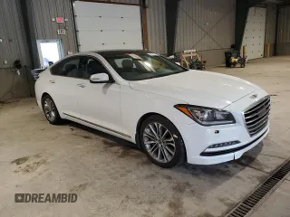 2017 Genesis G80 3.8L с VIN KMHGN4JE5HU203399, выставлен на аукционе Copart как лот 58335295 с пробегом 95 346 миль миль и Списание • Salvage title. История ставок и продаж доступна на DreamBid. Изображение 4.
