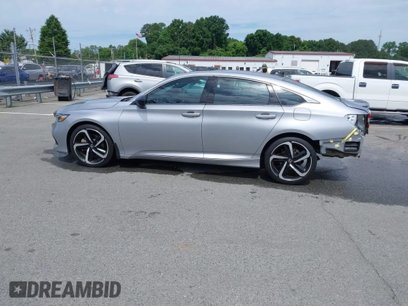2021 Honda Accord Sport with VIN 1HGCV2F30MA025302, listed as a IAAI auction lot 42315840 with 88,798 mi miles and . Bid and sale history available at DreamBid. Image 14.
