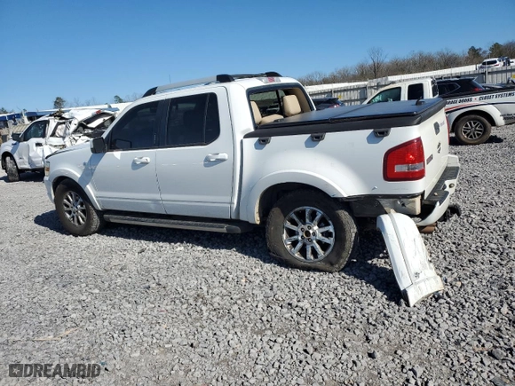 2007 Ford Explorer Sport Trac Limited with VIN 1FMEU33887UA24140, listed as a Copart auction lot 47790695 with 105,726 mi miles and Salvage Title. Bid and sale history available at carsss.com. Image 2.