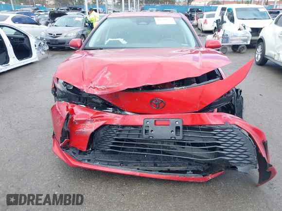 2025 Toyota Camry LE with VIN 4T1DAACK1SU048163, listed as a IAAI auction lot 41792637 with Not Provided miles and . Bid and sale history available at DreamBid. Image 12.